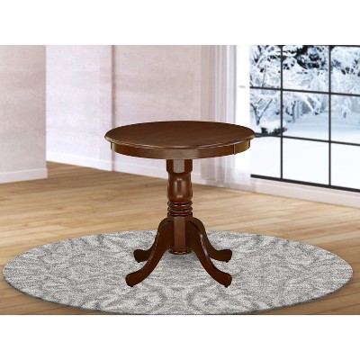 HomeStock Dining Table Made of Rubber Wood