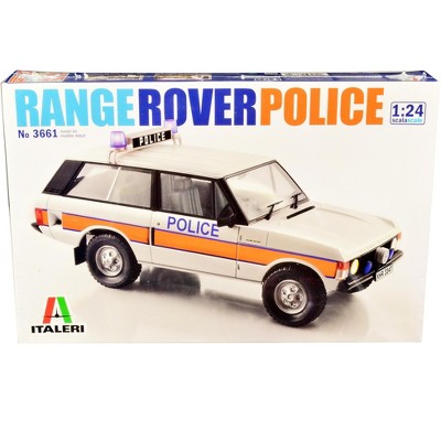 Skill 3 Model Kit Land Rover Range Rover Police 1/24 Scale Model by Italeri