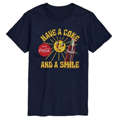 Men's - Coca-cola - Have A Coke And A Smile Short Sleeve Graphic T-Shirt