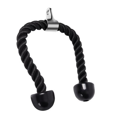 GSE Tricep Rope, Heavy Duty Tricep Pull Down Cable Machine Attachment (Dual Tricep Rope)