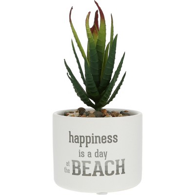 Pavilion Gift Company - Beach - Artificial Potted Plant - Artificial Plants