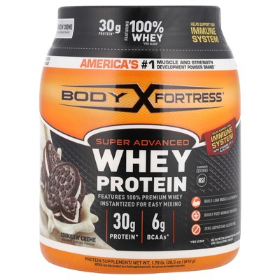 Body Fortress Super Advanced Whey Protein, Cookies N' Creme , 1.78 lb (810 g)