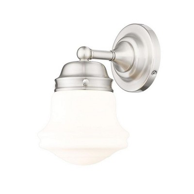 Vaughn Mid-Century One-Light Wall Sconce - Vintage Curves, Dimmable, Damp Rated, 60W