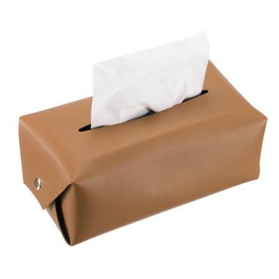 Unique Bargains Button Tissue Box Holder 1 Pc