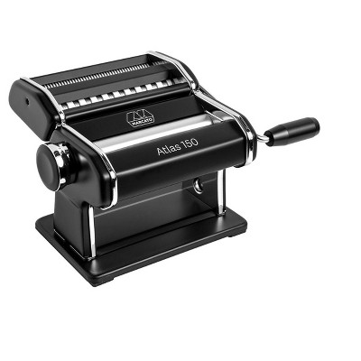 Marcato Atlas 150 Pasta Machine with Cutter, Hand Crank, and Instructions, Made in Italy