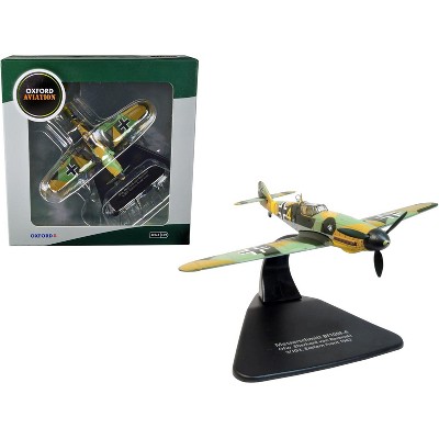 Messerschmitt Bf 109F-4 Fighter Plane "Eastern Front" (1942) "Oxford Aviation" 1/72 Diecast Model Airplane by Oxford Diecast