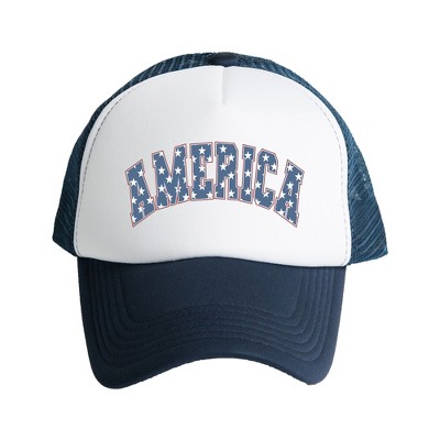 Simply Sage Market Retro America Stars Foam Trucker Hat