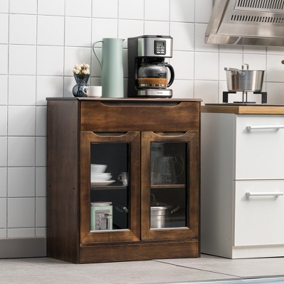 Buffet Sideboard, Cabinet, Tea Bar, Coffee Bar, Kitchen Storage Cabinet, With Drawers