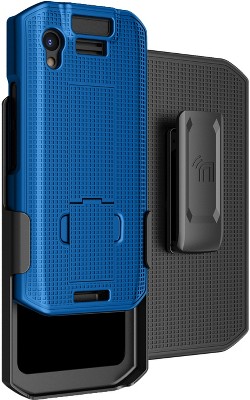 Nakedcellphone Combo for Zebra TC21 / TC26 Mobile Computer Scanner - Slim Case with Stand and Belt Clip Holster