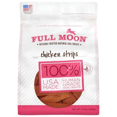 Full Moon Chicken Strips Jerky Dog Treats