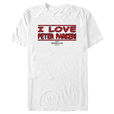 Men's Marvel Spider-Man: No Way Home I Love Peter Parker T-Shirt
