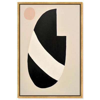 Art Remedy Universe Band Contemporary Shapes Abstract Wall Art Framed