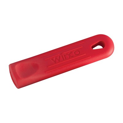 Winco Removable Rubber Sleeve for Aluminum Fry Pan For 12" to 14" Pans, Red