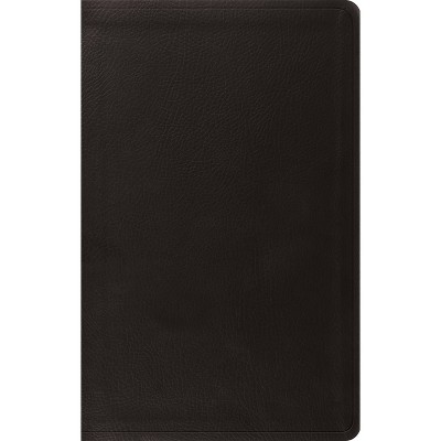 ESV Value Thinline Bible, Red Letter (Trutone, Black) - by  Esv Bibles (Leather Bound)