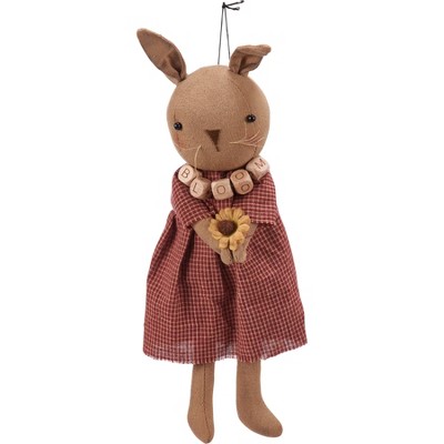 Primitives by Kathy Spring Bloom Bunny Doll Easter & Spring Decor