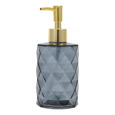 Unique Bargains Reusable Diamond-shaped Soap Dispenser 11.16oz 1 Pc