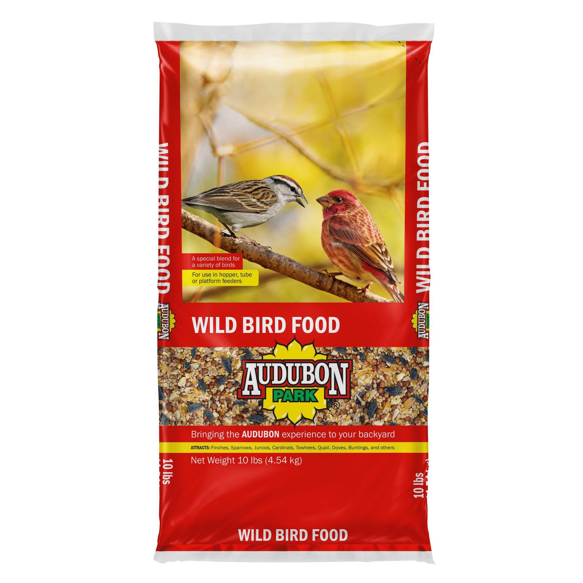 Audubon Park Wild Bird Food: Nutritious Quail &