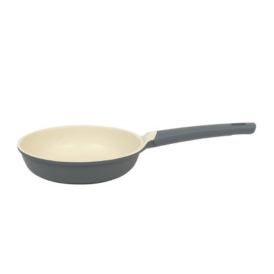 Oster Rooney Ceramic Nonstick Cast Aluminum Frying Pan in Grey