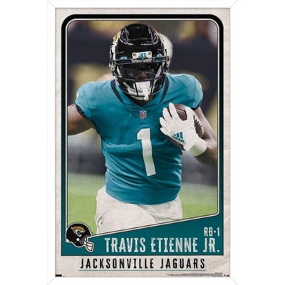Trends International NFL Jacksonville Jaguars - Travis Etienne Jr. 22 Framed Wall Poster Prints