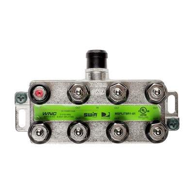 DirecTV AT&T 8 Way SWM Power Passing Splitter