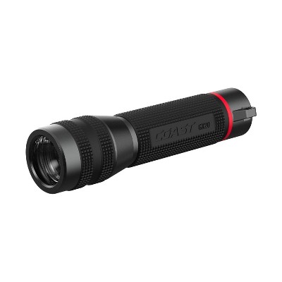 COAST GX20 1200 Lumen LED Waterproof Flashlight: Impact-Resistant, Non-Slip Grip, High-Low-Medium Modes, Camping Light