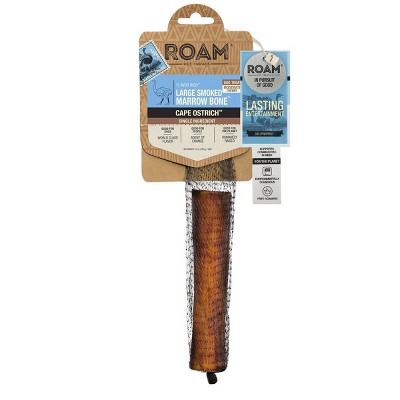 ROAM Smoke Flavor Natural Long Lasting Marrow Bone Dog Treats - 3.05oz