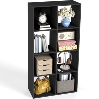 NicBex Stackable 6/8/9 Cube Storage Organizer,Display Bookshelf with Removable Back Panels,Multi-Functional Storage Shelves for Living Room,Bedroom