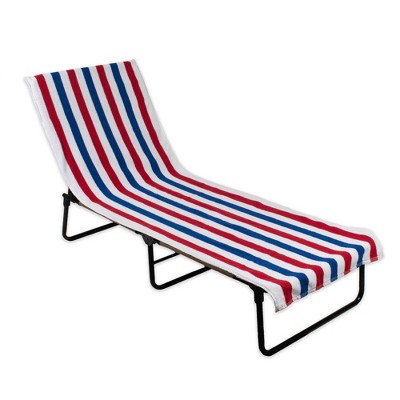 Design Imports Rwb Stripe Bch Twl W Pkt