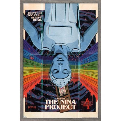 Trends International Netflix Stranger Things: Season 4 - The Nina Project Framed Wall Poster Prints