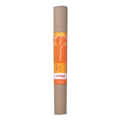 Con-Tact Grip Premium 4 ft. L X 20 in. W Taupe Non-Adhesive Shelf Liner (Case of 6)