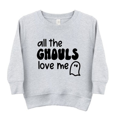 The Juniper Shop All The Ghouls Ghost Toddler Graphic Sweatshirt