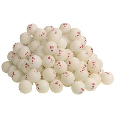 S&S Worldwide 1-star Table Tennis Ball, White, Pk144