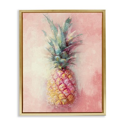 Stupell Industries Tropical Glam Pineapple, 21" x 17"