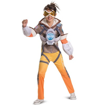 Overwatch Tracer Deluxe Child Costume, X-Large (14-16)