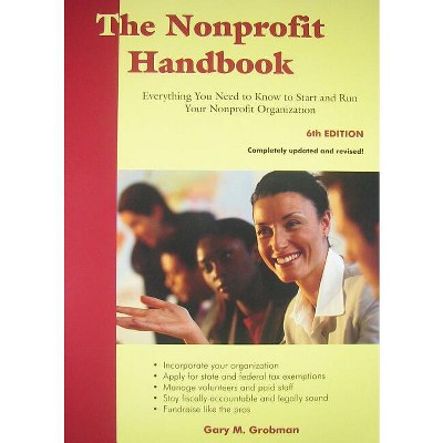 The Nonprofit Handbook - 6th Edition by  Gary M Grobman (Paperback)