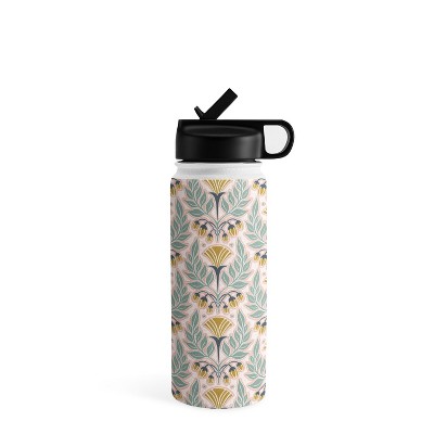 Heather Dutton La Floraison Blush Pink Water Bottle - Society6