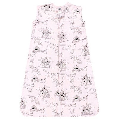 Hudson Baby Infant Girl Cotton Sleeveless Wearable Sleeping Bag, Sack, Blanket, Fairytale Princess