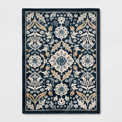 4'x6' Persian Area Rug Blue - Threshold™