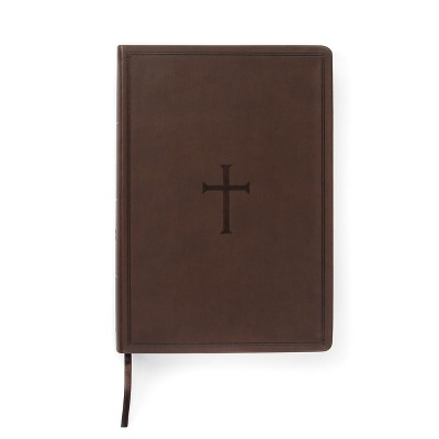 CSB Super Giant Print Reference Bible, Value Edition, Brown Leathertouch - Large Print by  Csb Bibles by Holman (Leather Bound)