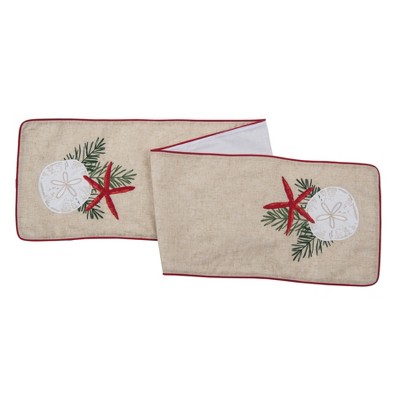 C&F Home Seaside Greeting Table Runner 14" x 72"