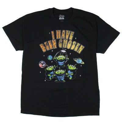 Disney Mens Toy Story Distressed I Have Been Chosen Aliens T-Shirt Adult