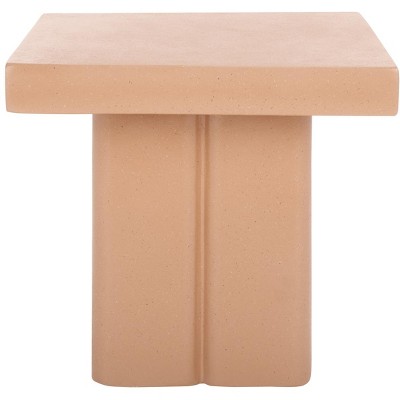 Oaklyn Square Accent Table - ACC2803C - Terracotta - Safavieh
