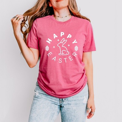 Simply Sage Market Happy Easter Eggs Short Sleeve Tee