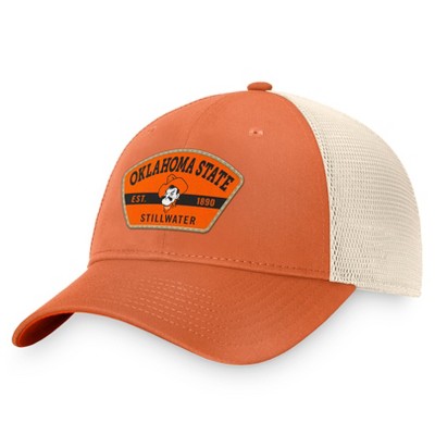 NCAA Oklahoma State Cowboys Mesh Snapback Hat: Adjustable Cotton Baseball Cap