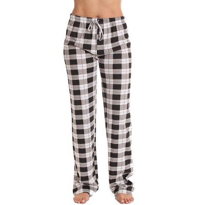 Just Love Womens Plaid Knit Jersey Pajama Pants
