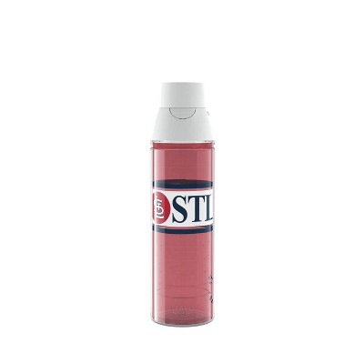 MLB St. Louis Cardinals Retro Sport Venture Water Bottle - 24oz: Plastic Portable Drinkware