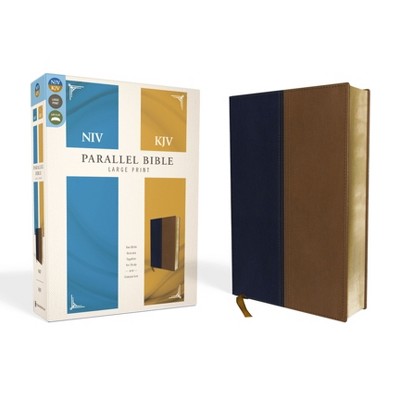Side-By-Side Bible-PR-NIV/KJV-Large Print - by Zondervan