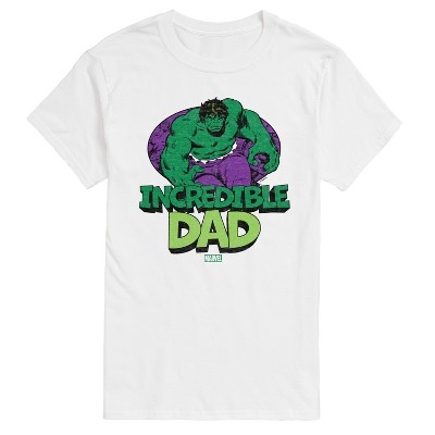 Men's - Marvel - Incredible Dad Hulk Short Sleeve Graphic T-Shirt