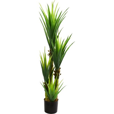 Nearly Natural 4.5-ft Dracaena Plant