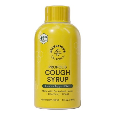 Beekeepers Naturals Daytime Propolis Cough Syrup - 4 fl oz